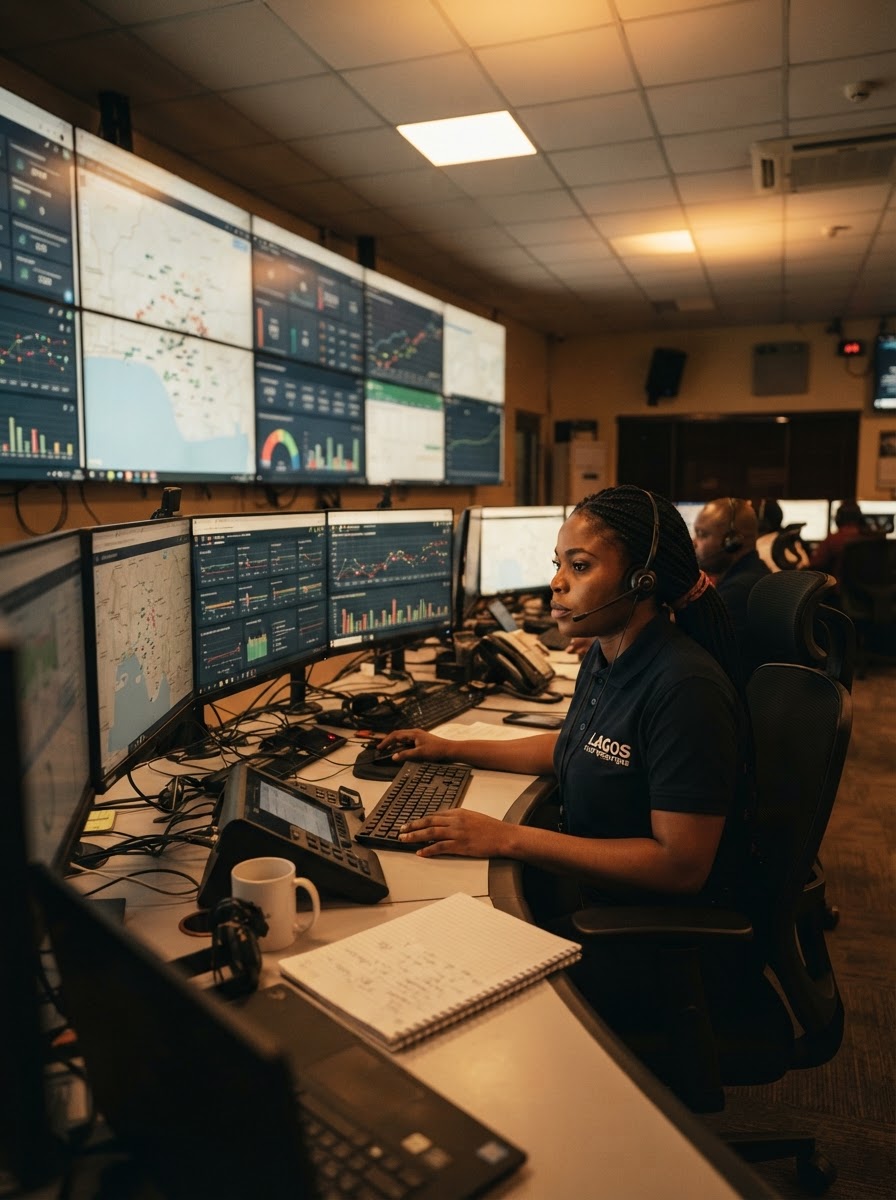 Operations control room