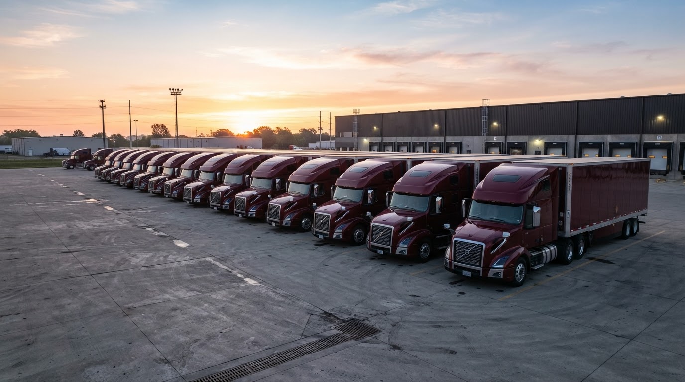 TSL fleet at depot